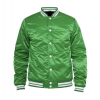 Satin Varsity Jacket